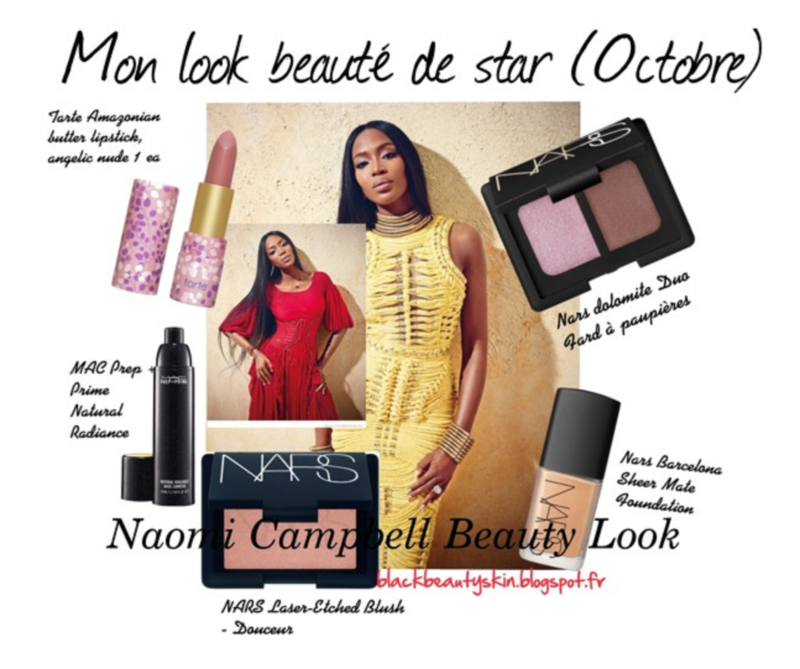 Naomi Campbell, aars, mac cosmetics, beauté, stars