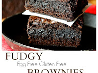 Fudgy Gluten Free Brownies (Egg Free)