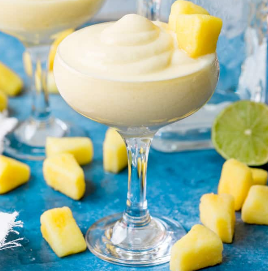 Pineapple Dole Whip Margarita pineapple drink