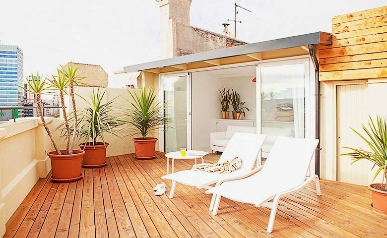 ático en el ensanche barcelonés