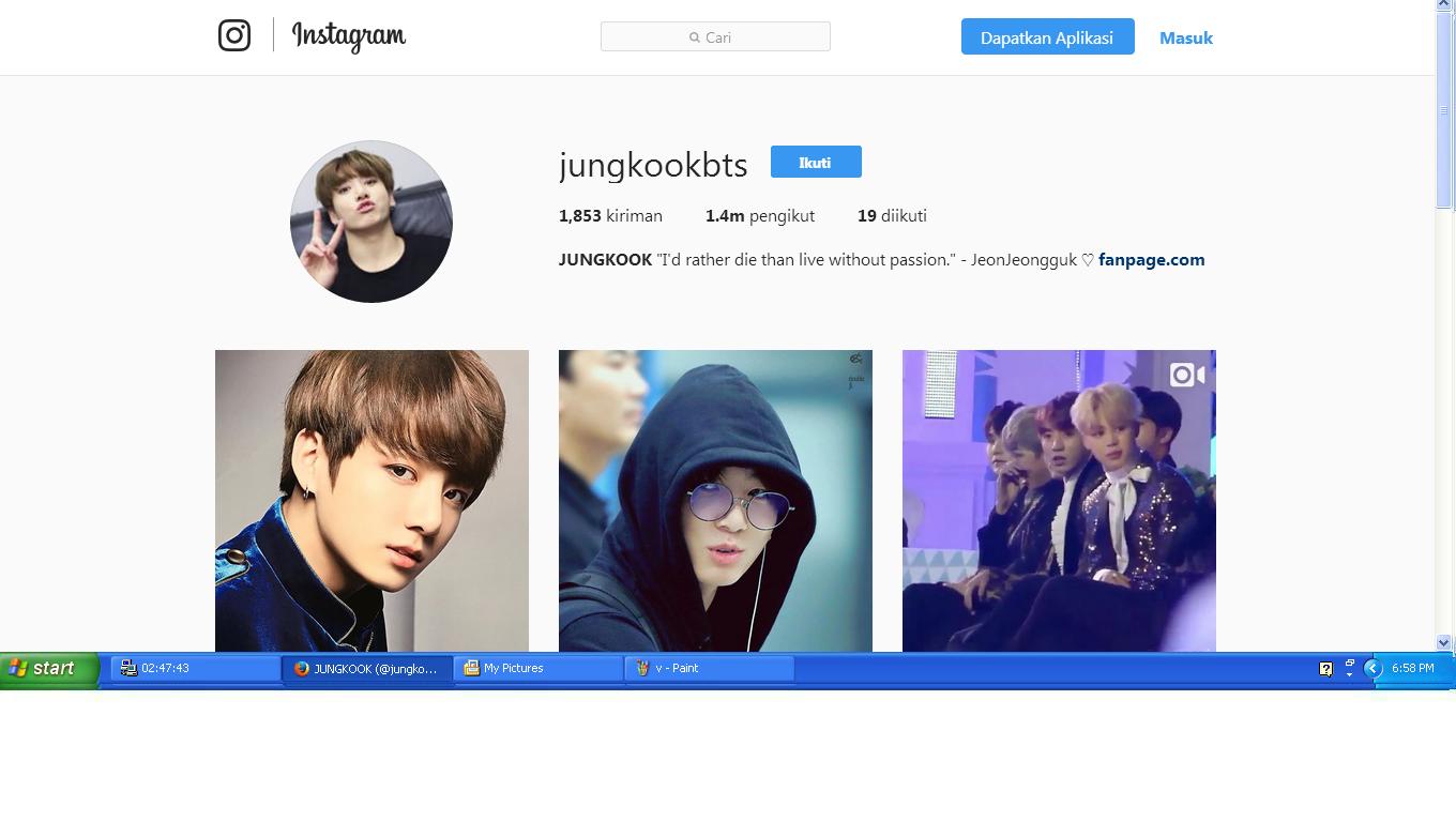 Akun Instagram Member BoyBand GirlBand Korea Akun Instagram