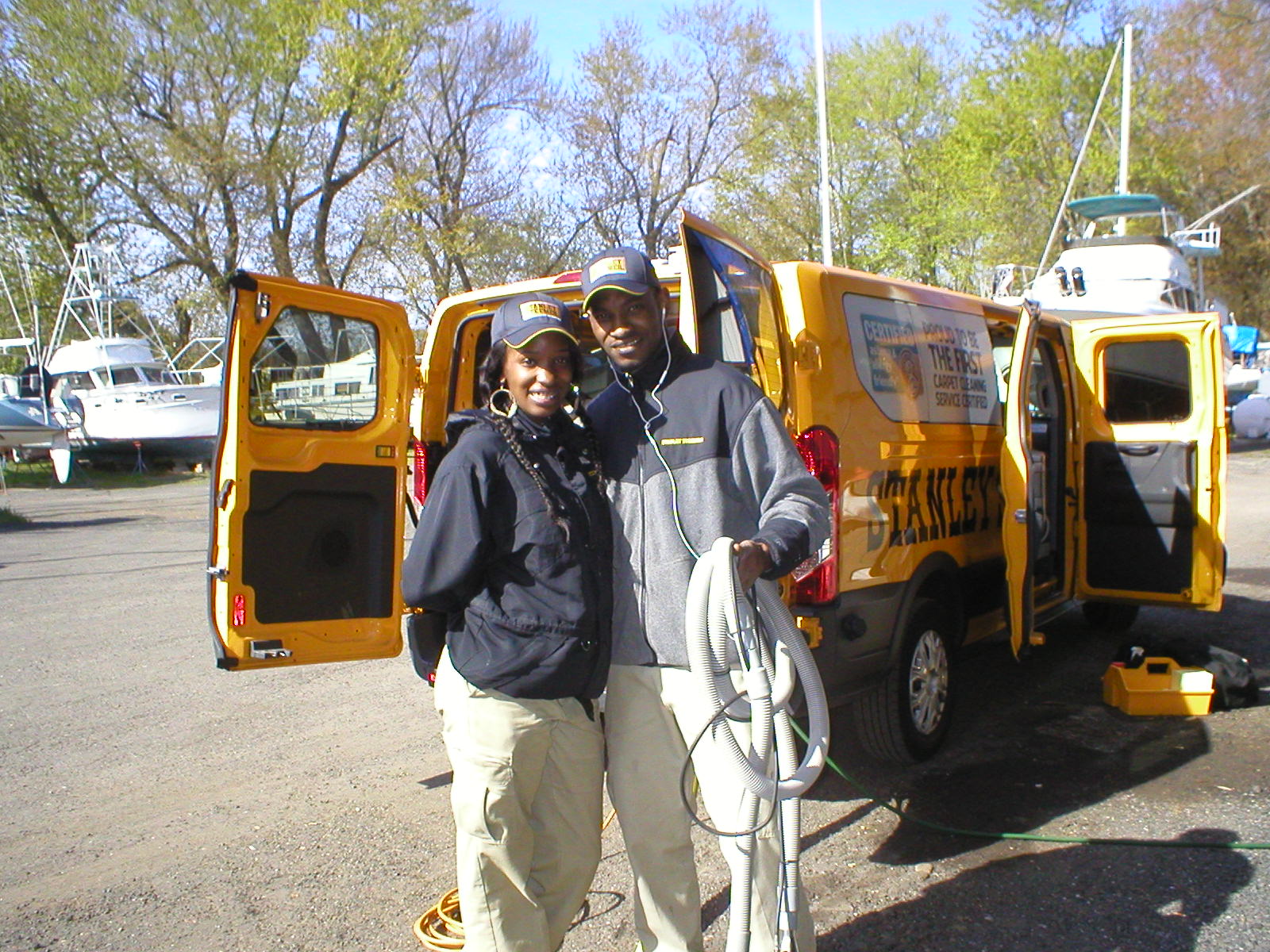 Silverton 34C Stanley Steemer arrives
