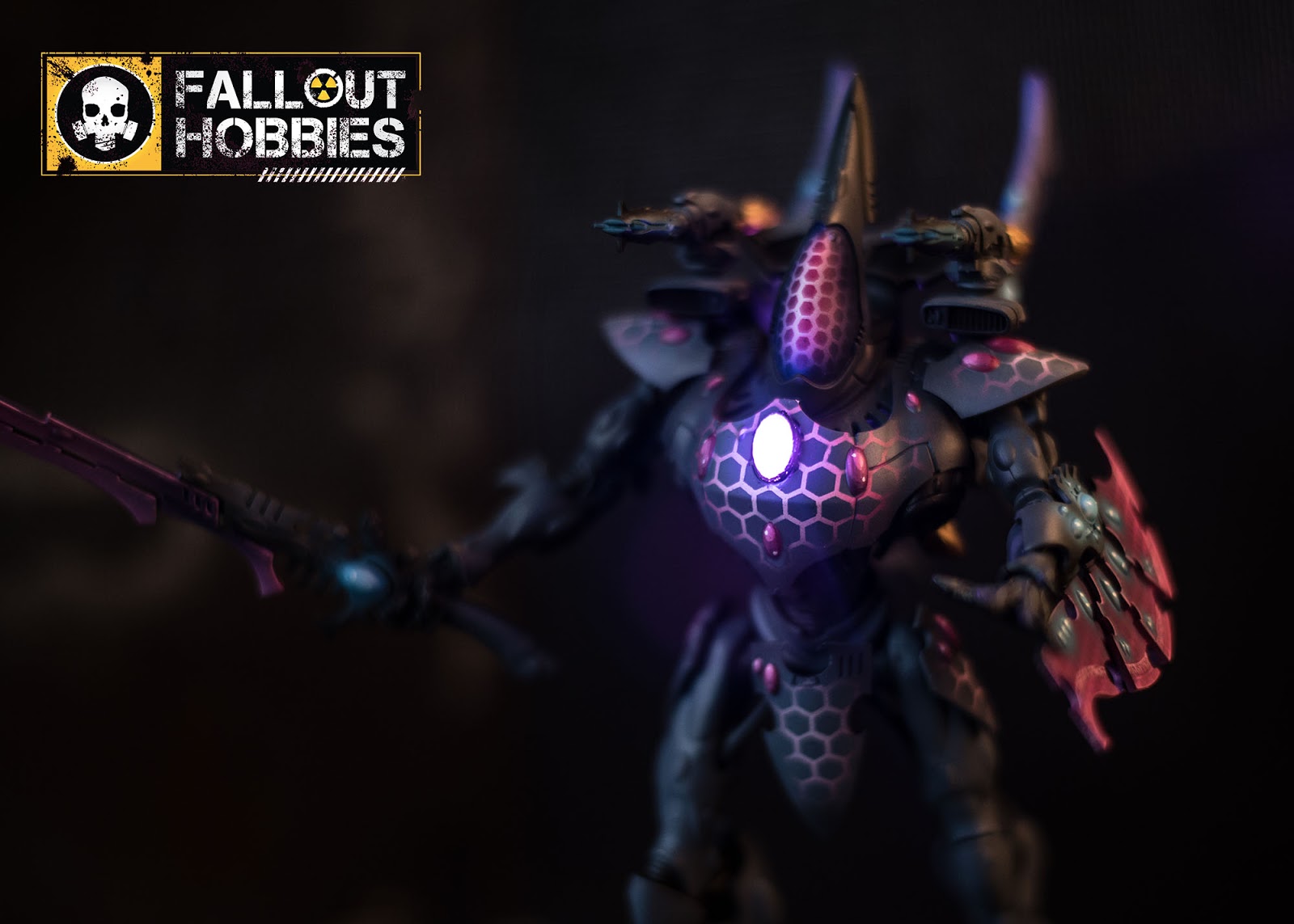 Eldar Wraithknight Hex Mesh Airbrush Stencil Tutorial Wargaming Hub