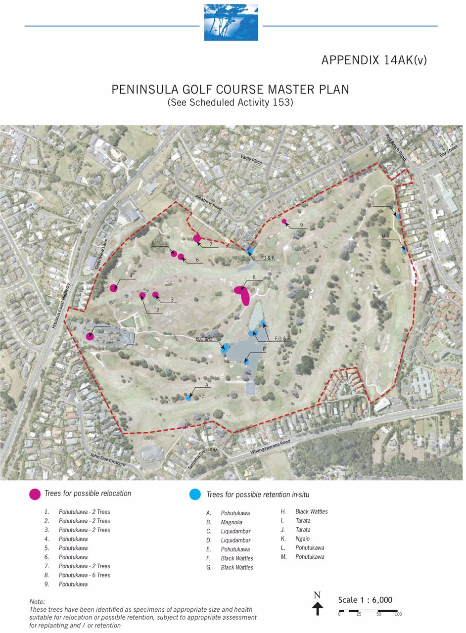 PENINSULA GOLF CLUB..... MOVE TO WAINUI PLAN CHANGE 159