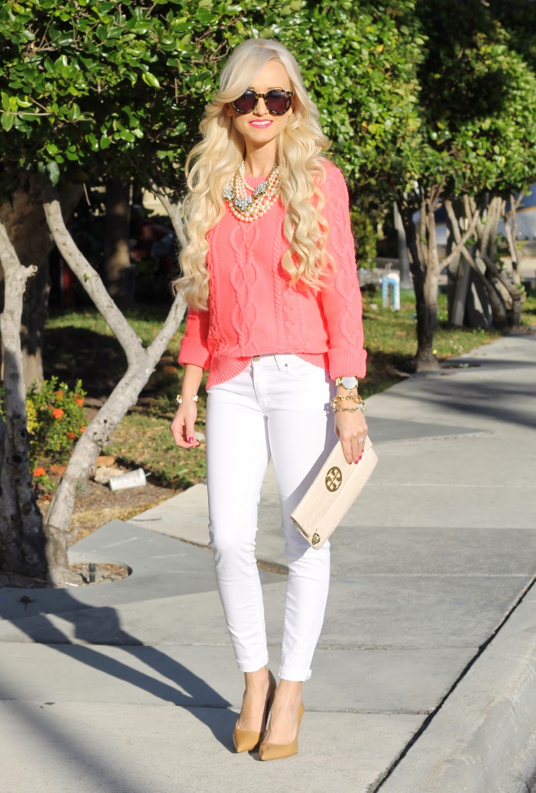 A Spoonful of Style: Neon Cable Knit...