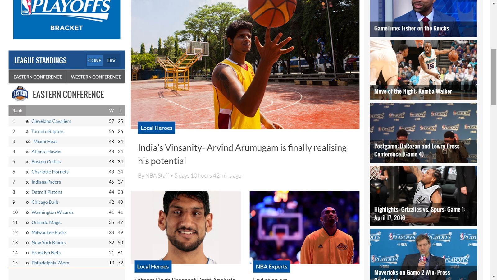 Hoopistani NBA launches new, customized India website (Yes, I'm back