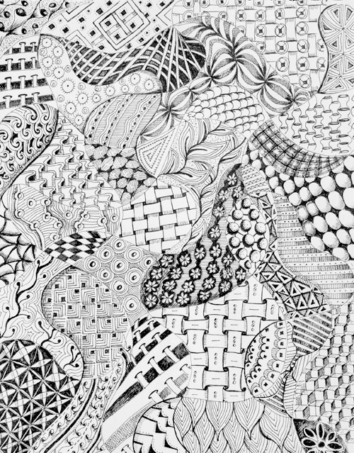 Zentangle, the New Name for Doodling