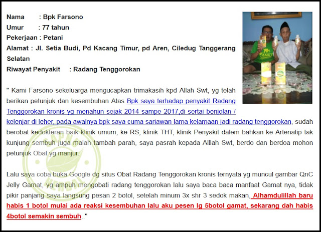 Image result for qnc untuk sakit tenggorokan menelan