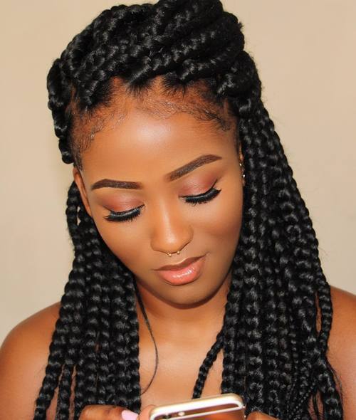 Do You love Box Braids? Here are 50 Exquisite Box Braids Hairstyles To ...