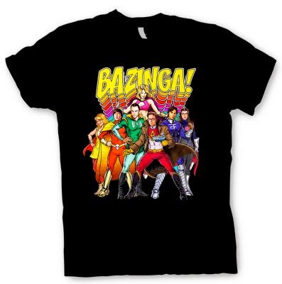 Camiseta Bazinga Superheroes