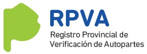 RPVA Registro Provincial de Verificación de Autopartes y Cristales de Vehículos Automotores