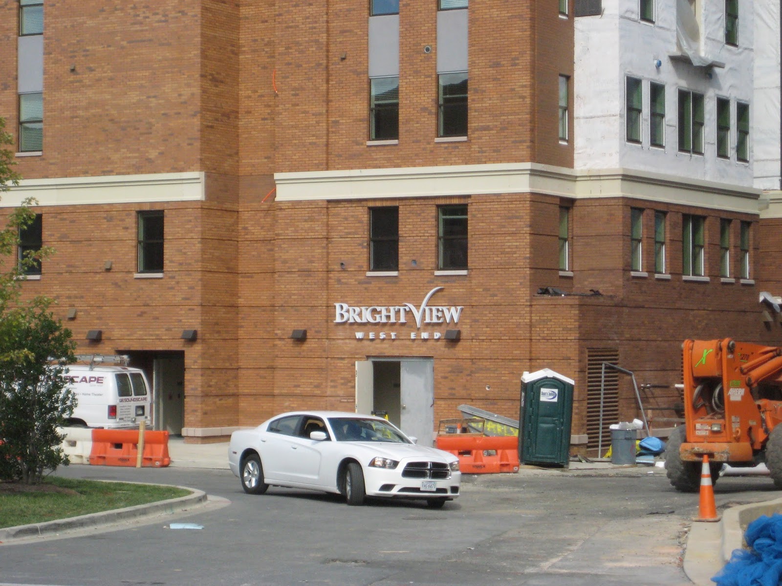 Rockville Nights Sign installed at Brightview West End in Rockville