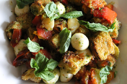 Cook In / Dine Out: Roasted Tomato Panzanella