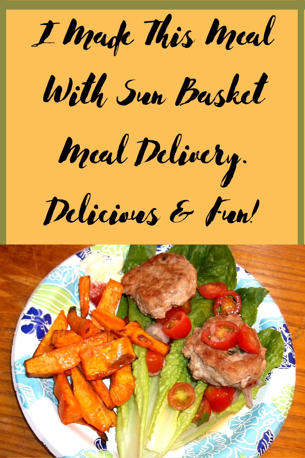 Happiness Is A Lifestyle Sun Basket = Healthy Food Delivered to Your