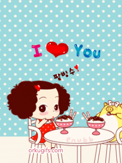  Gambar Animasi Korea I Love You Anime Cinta Sejati Couple 