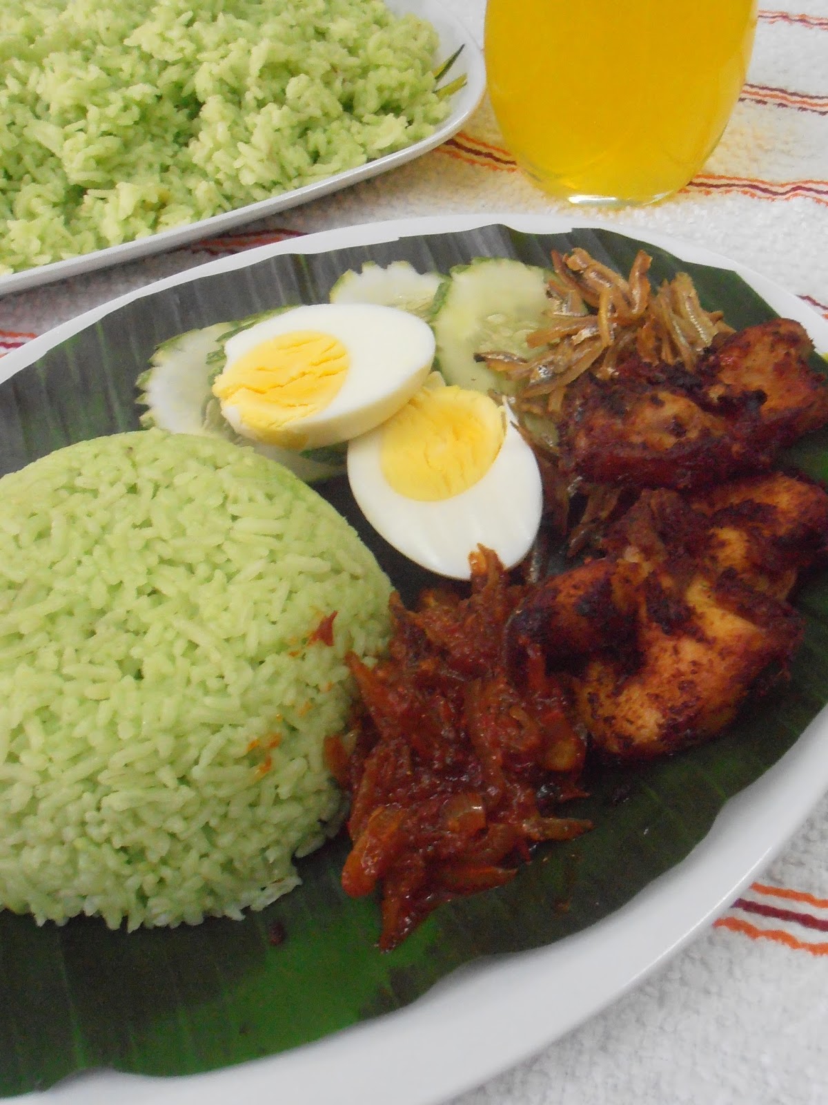 DIARI DIELA Nasi Lemak Pandan