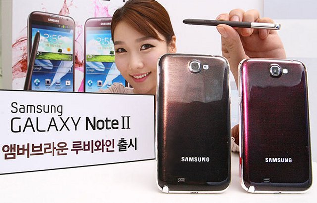 Latest two colours that came out for the Samsung Galaxy Note 2