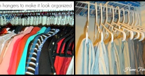 Home For4 Sweet Home: {Organizing Master Closet} Phase 1: Use Uniform ...