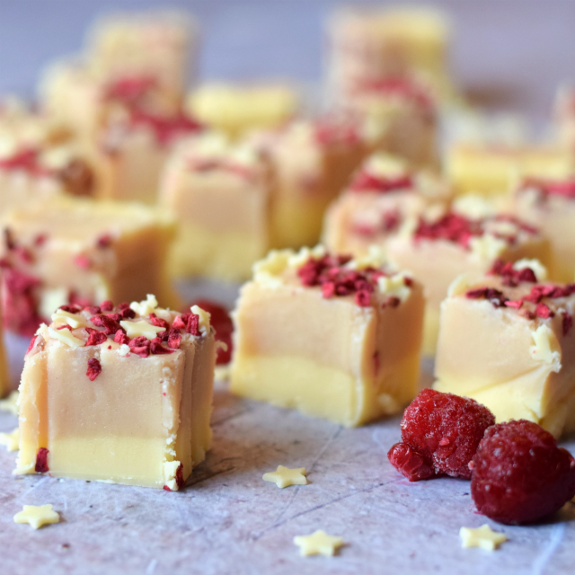 Only Crumbs Remain Homemade Cherry & Almond Fudge