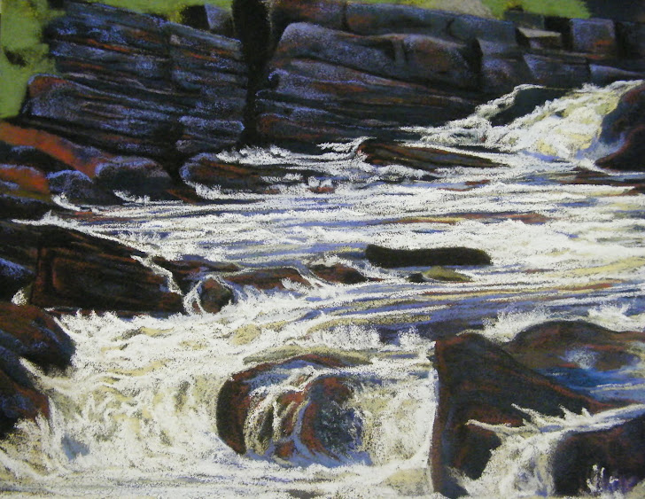 Rushing Water     - a work in progress and a shift from previous styles...