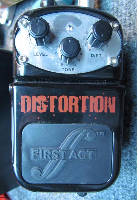 First act distortion pedal Clearance