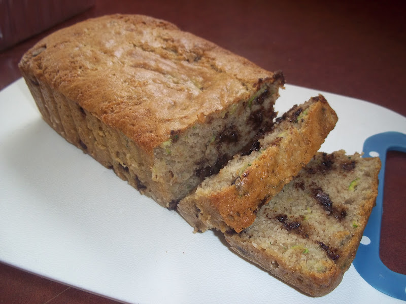 The Daily Smash Buttermilk Chocolate Chip Zucchini Bread