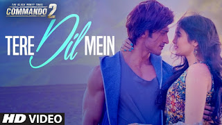 Tere Dil Mein &#8211; HD Music Video Song From movie Commando 2
