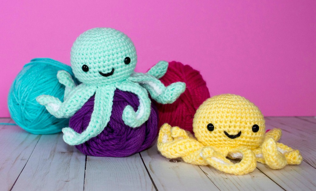 Free Crochet Pattern for Mini Octopus