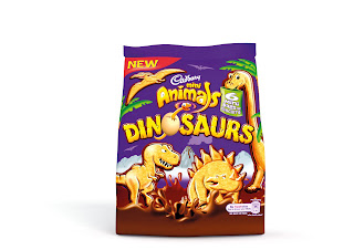 Cadbury Mini Animals Dinosaurs bag