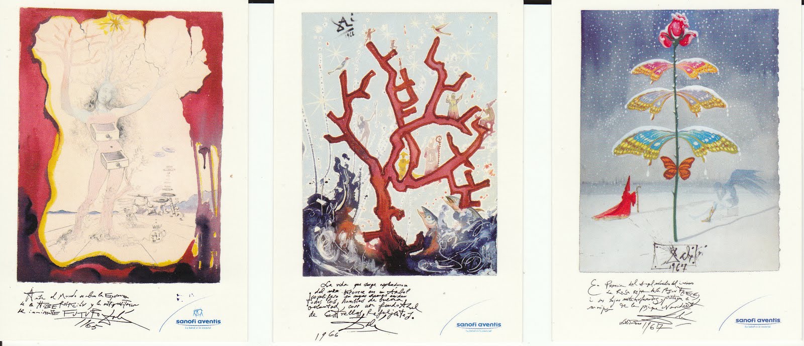 Colecciono calendarios HOECHST Y SANOFIAVENTIS (19582011)