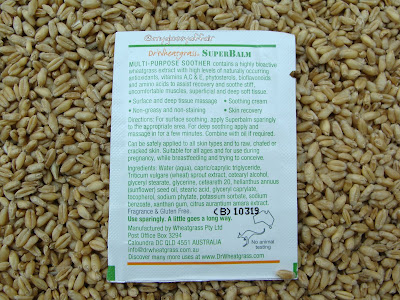 Dr Wheatgrass - SuperBalm and Skin Recovery Cream Review