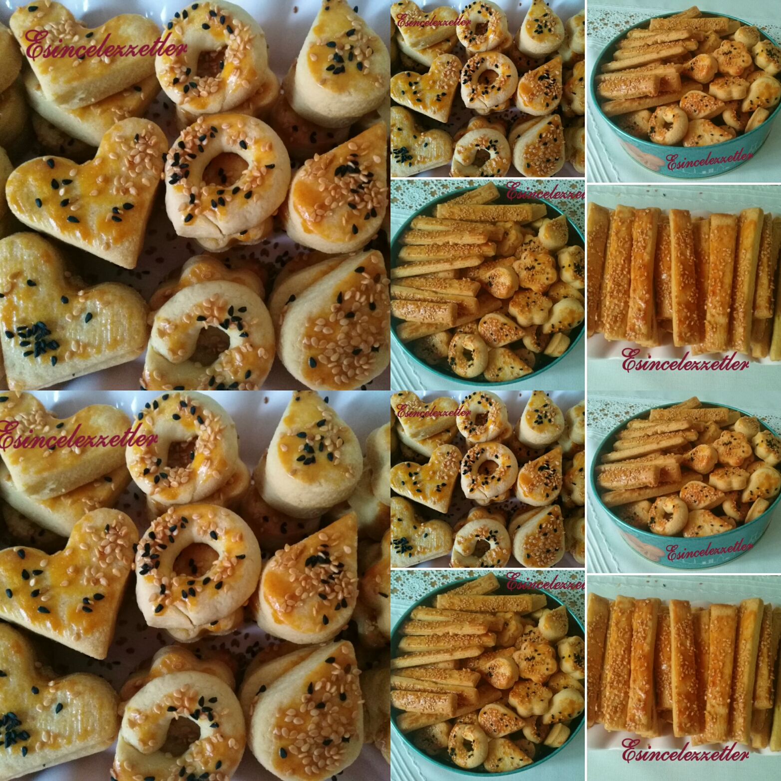 TUZLU KURABİYE ESİNCE LEZZETLER