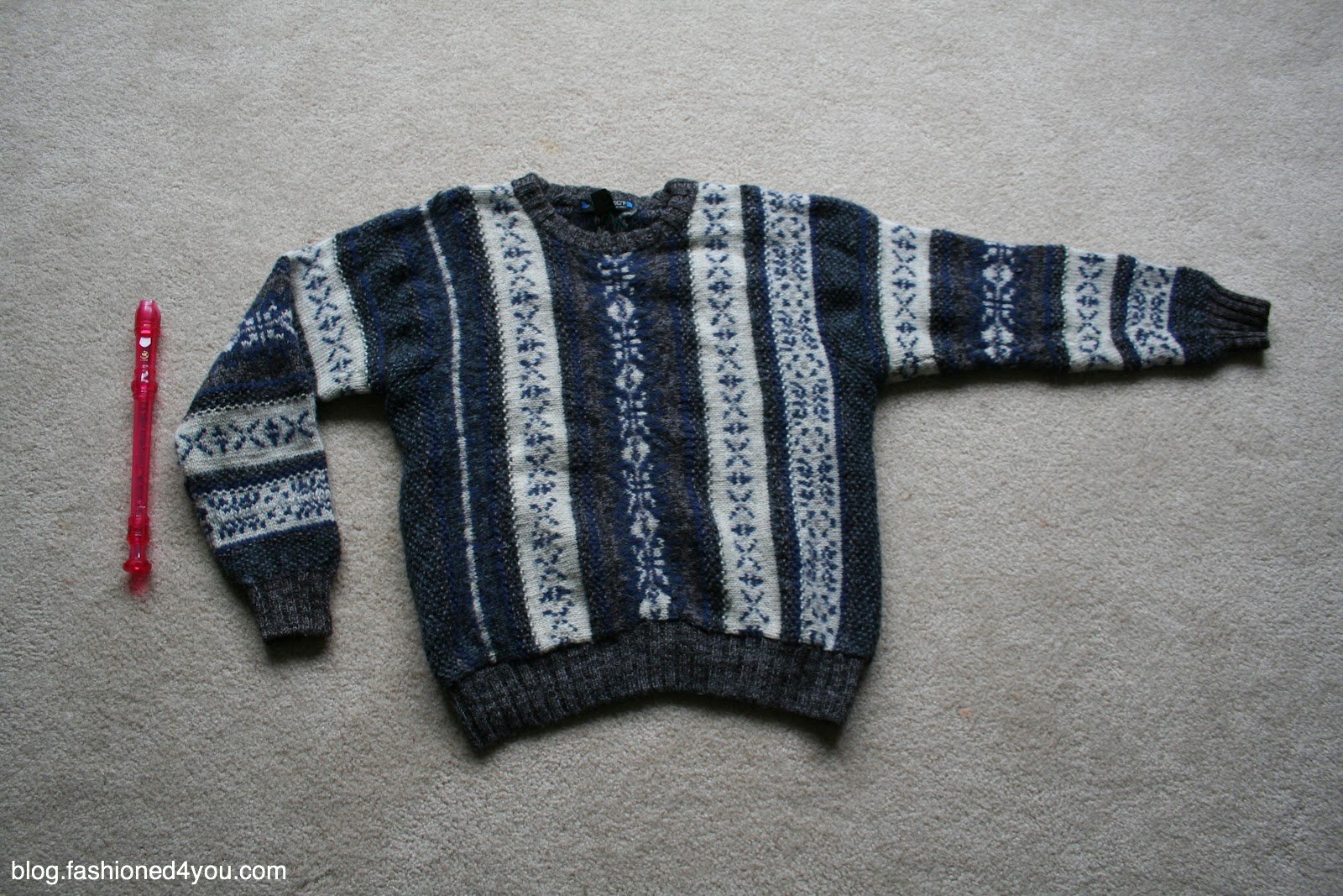 Fashioned4You: Felting Wool -- Upcycle Sweater Tutorial