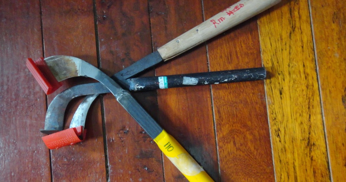 Experimental Farming Rubber Tapping Knife.