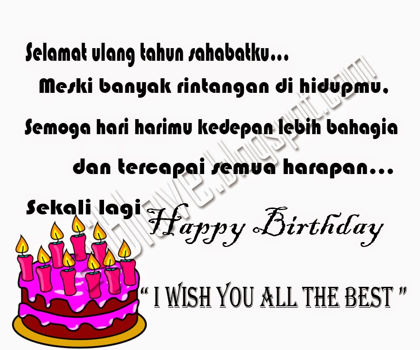 Kata Ucapan Selamat Ulang Sahabat Sejati Basa Basi Cinta Home