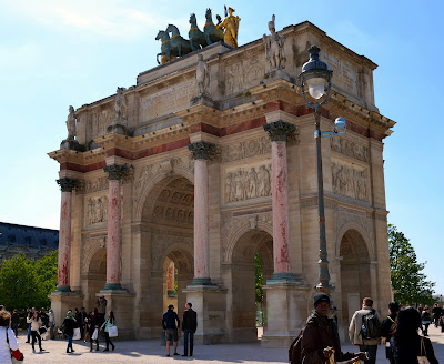 Arco do Triunfo do Carrossel em Paris