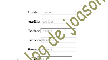 Texto de ayuda en un campo de texto