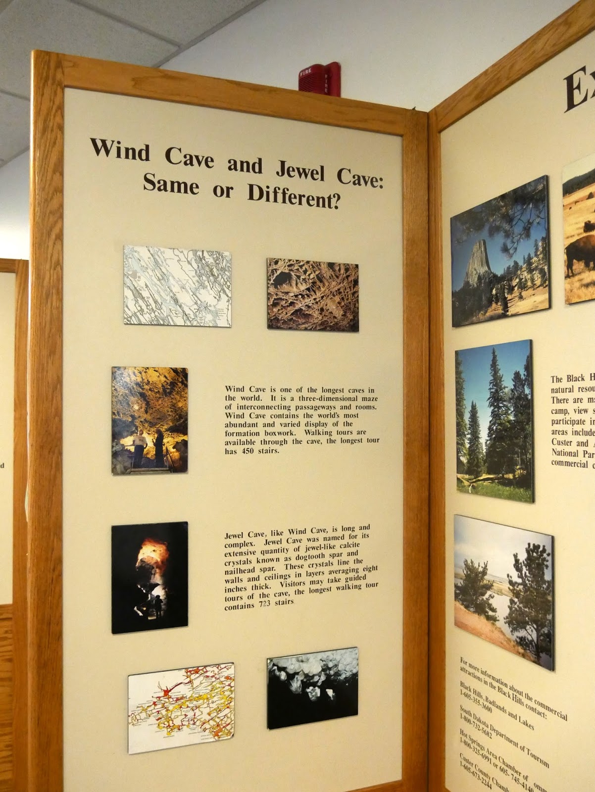 American Travel Journal Visitor Center Wind Cave National Park
