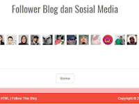 Cara Terbaru Menampilkan Widget Follower di Laman Blog
