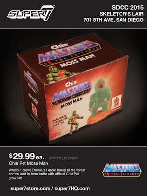 San Diego Comic-Con 2015 Exclusive Masters of the Universe Mossman Chia Pet by Super7