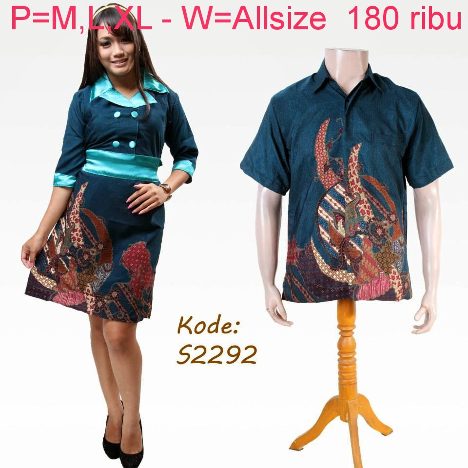  Baju  Batik Modern Couple  Model Masa  Kini  Model Baju  Batik