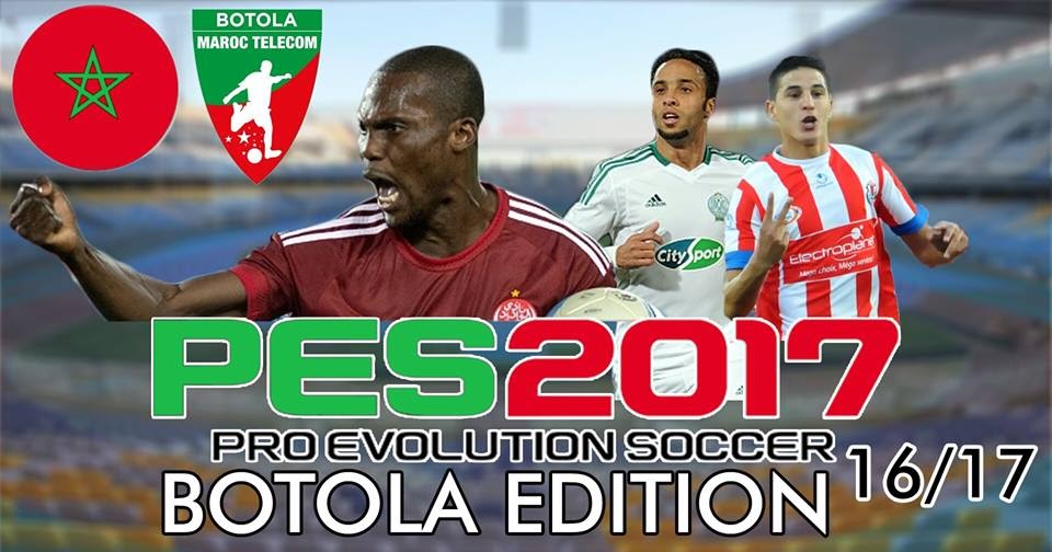 Botola Maroc Patch 1617 For PES 2017 + Update 1