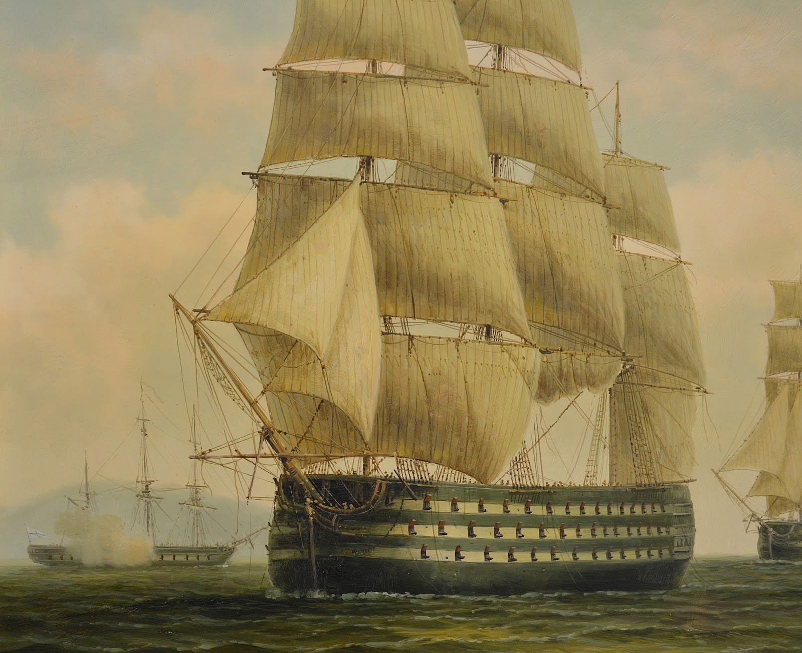 Naval Analyses History 4 Age Of Sail Largest Warships - Bank2home.com