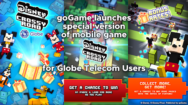 goGame launches special version of mobile game Disney Crossy Road for Globe Telecom Users