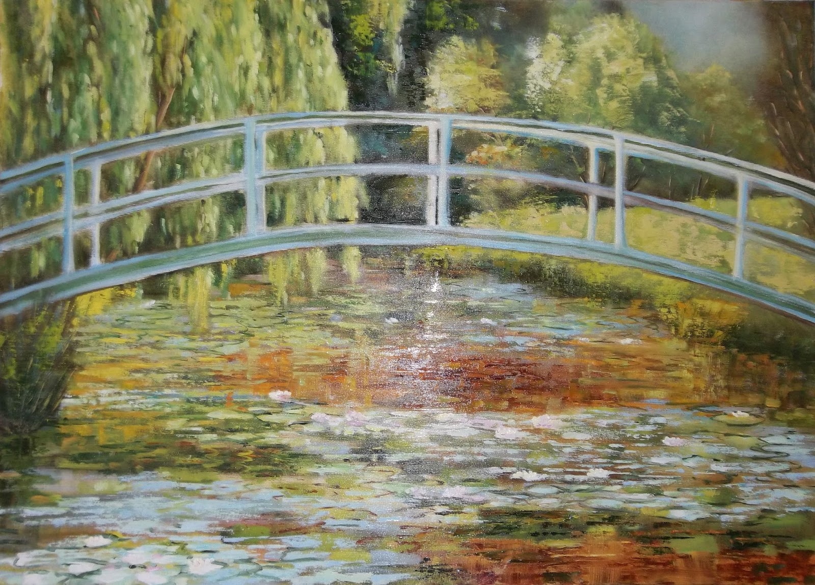 Stampa Su Tela Grainstacks Di Claude Monet – Riproduzione Pittura A Olio 101x76 Cm, Decorazione Parete - 3