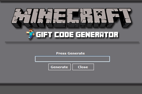 Minecraft Gift Code Generator No Survey - Zine Hacks
