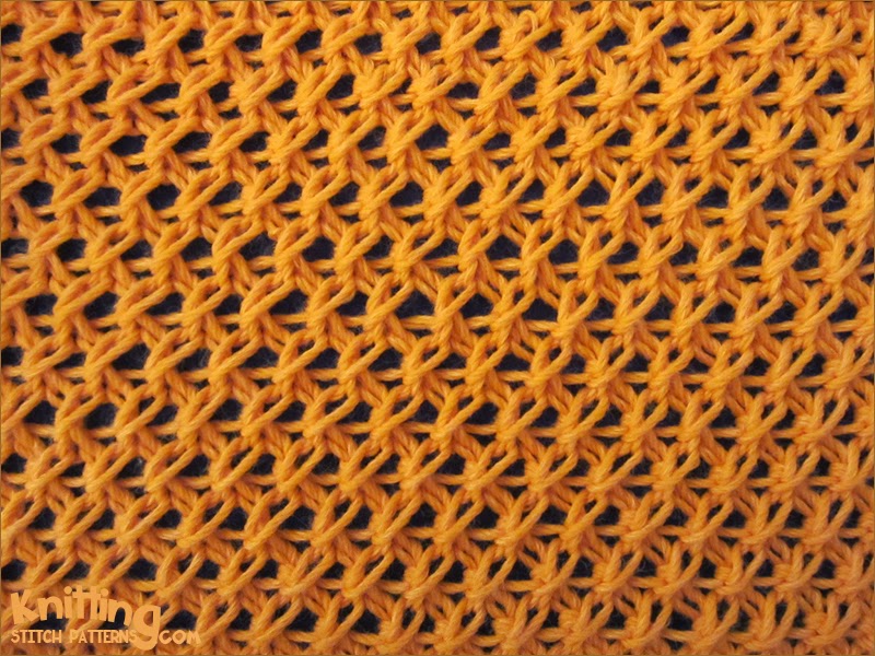 Cell Lace Knitting Stitch Patterns