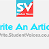 Share Your Voice - Write an article for Student Voices