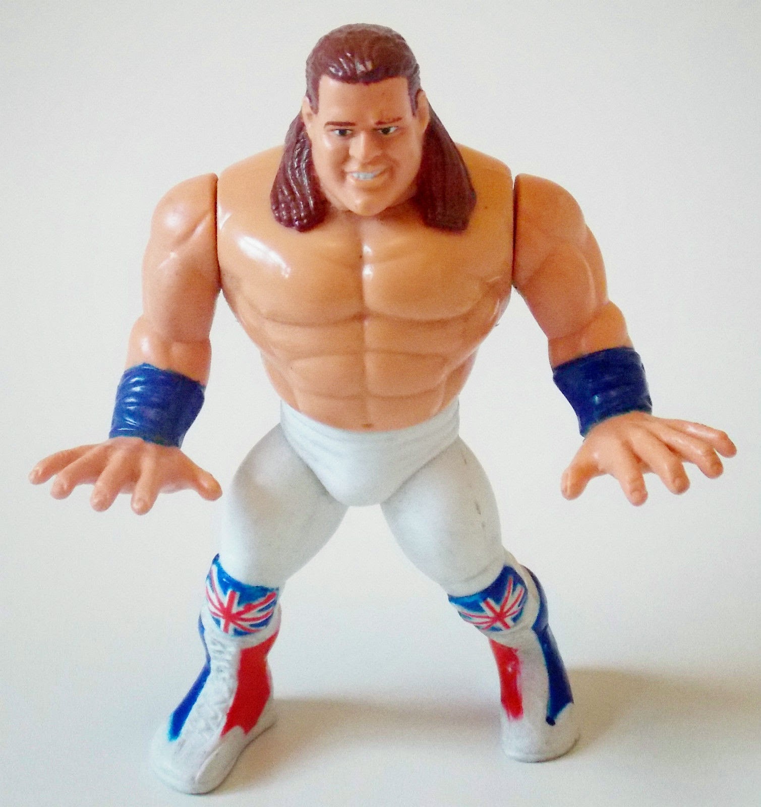 secondhandsunglasses Selection of Vintage 90s Hasbro WWF WWE Wrestling Action Figures Series 1 10