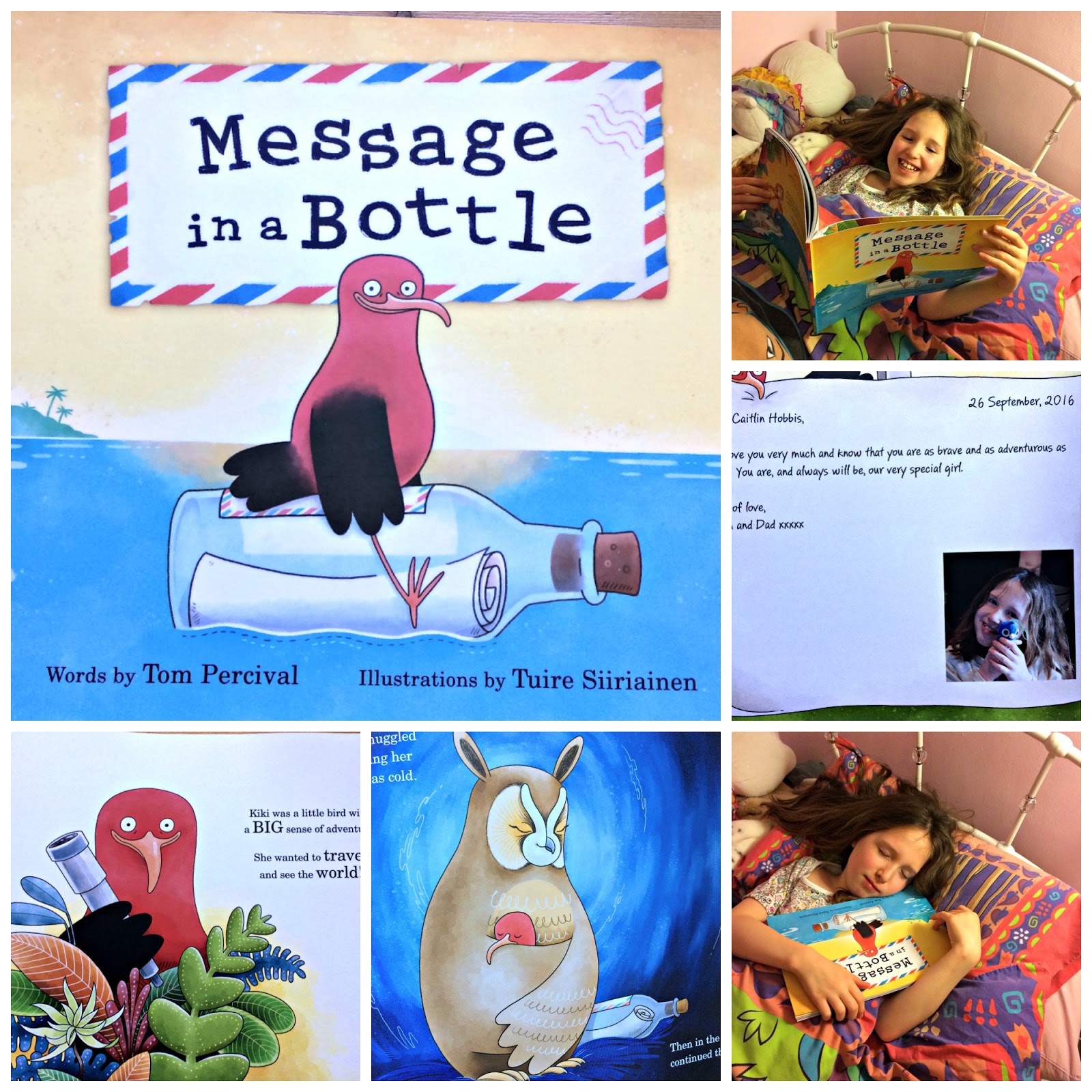 Children’s Book Review Message In A Bottle By Tom Percival & Tuire